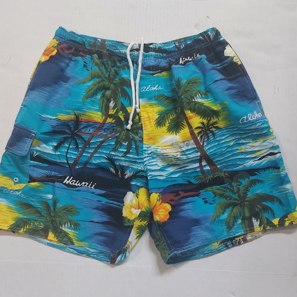 Hawaii Swimwear Shorts Size XL - Picture 4 of 9